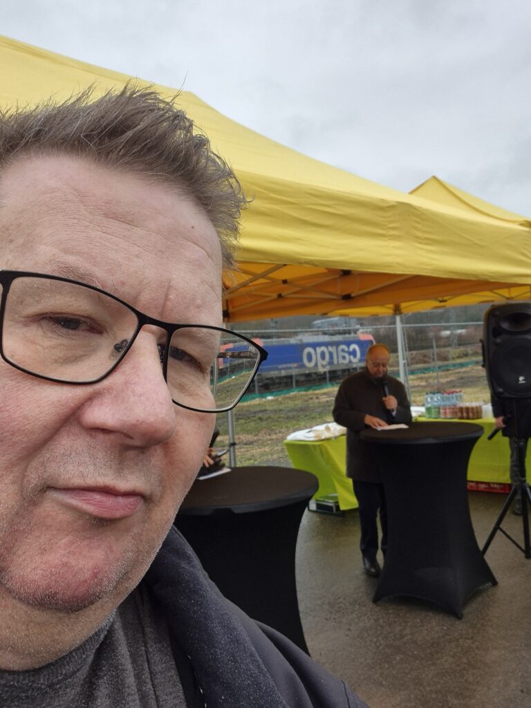 Markus Philippi Selfie - bei der Eröffnungsrede